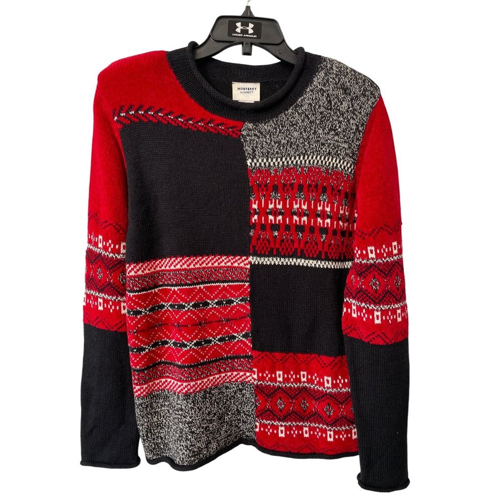 Vintage 90s Monterey By Koret Highlands Sweater Size Medium Cozy Deadstock NEW